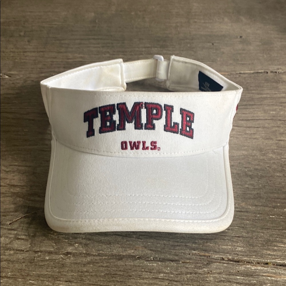 Temple Under Armour White Visor